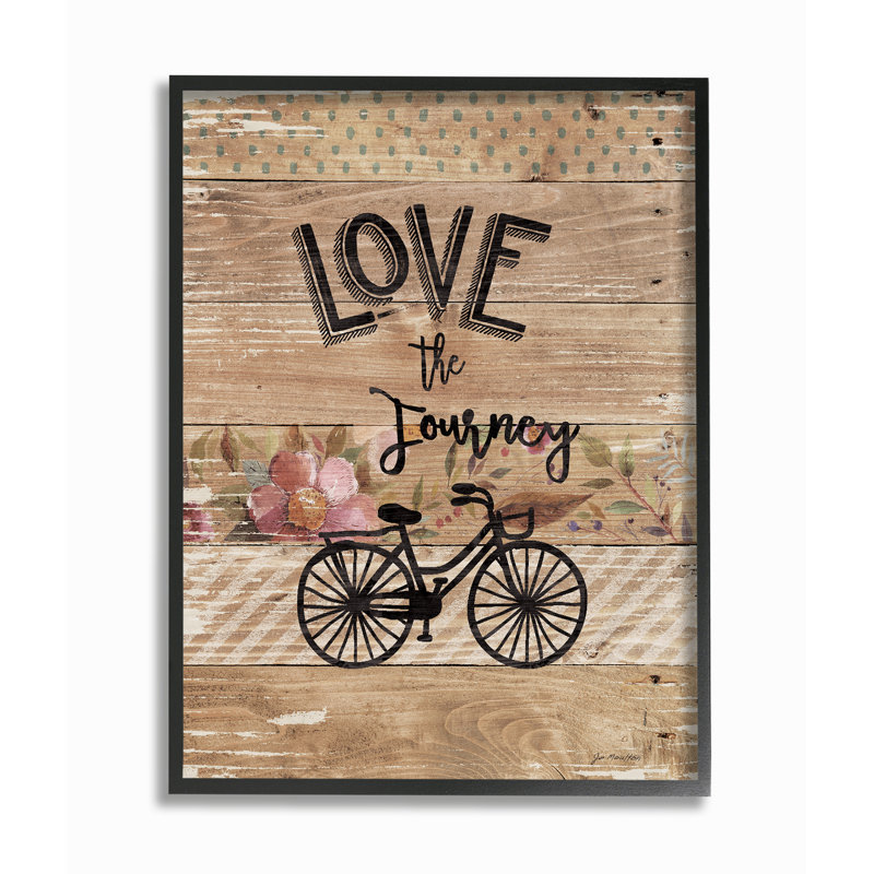 Rustic, 14" H x 11" W, Midnight Black Framed Giclee