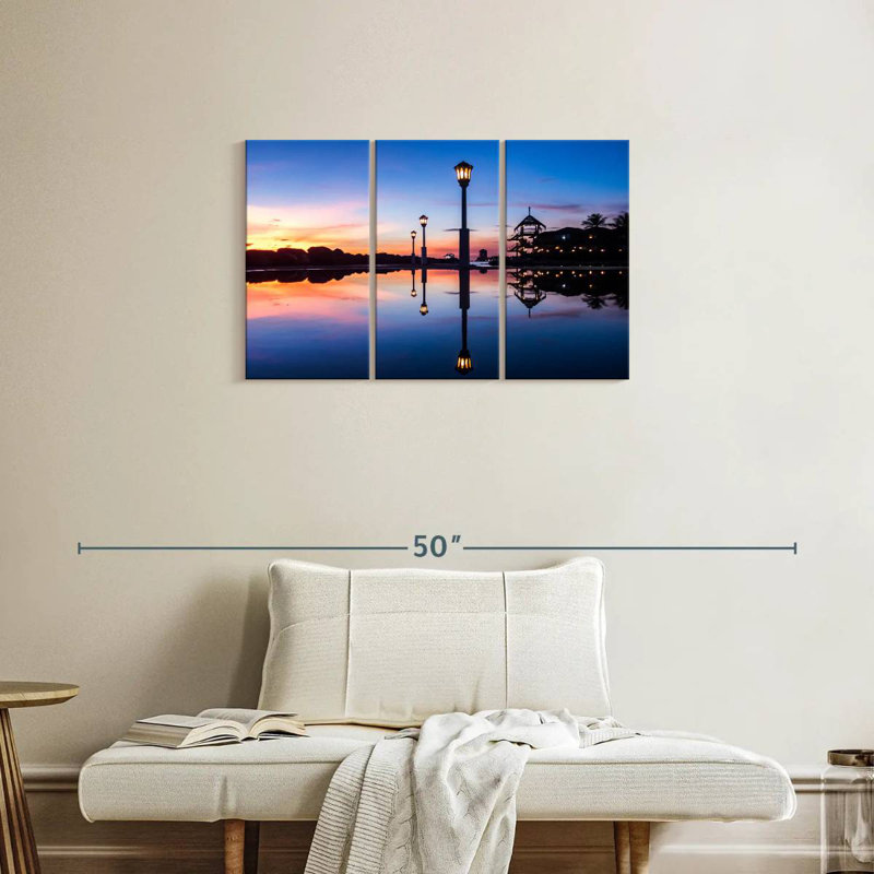 Gillard Curacao Urban Seascape, H 20 po x l 33 po