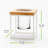 5'' H Glass Wall Votive Holder-2055813612