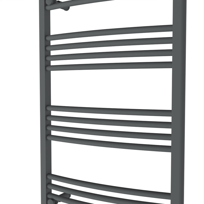 Shuler Curved Towel Rail Heated Towel Rails