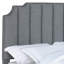 Lit capitonné gris clair Haleigh-73341705