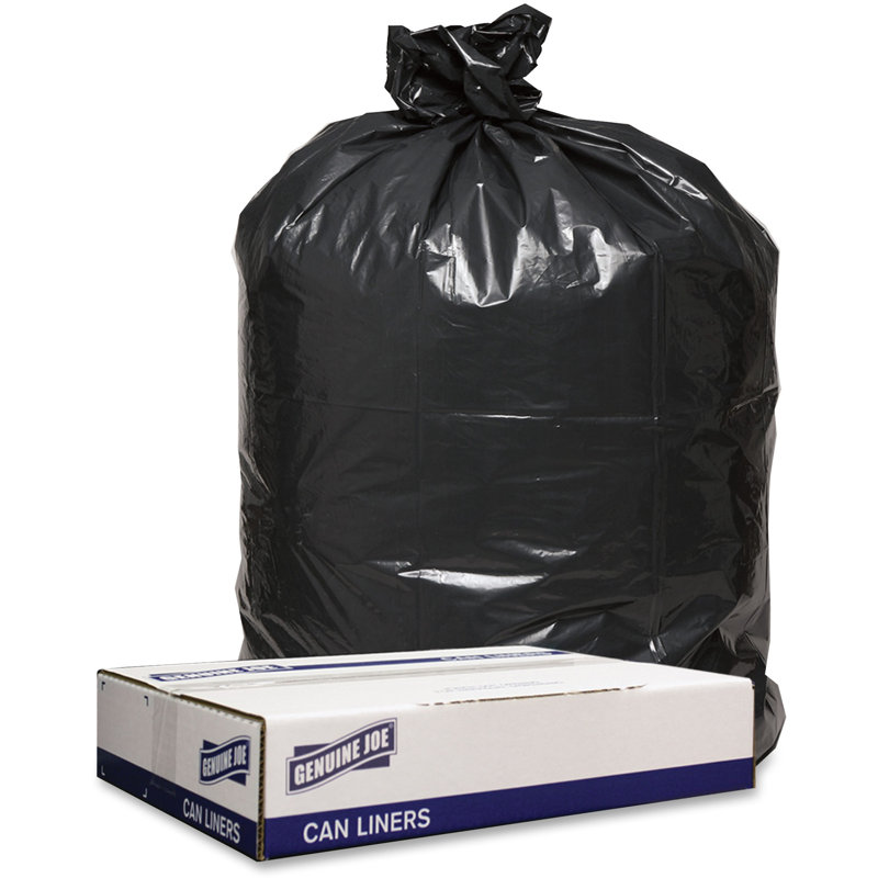 Plastic Trash Bags - 100 Count