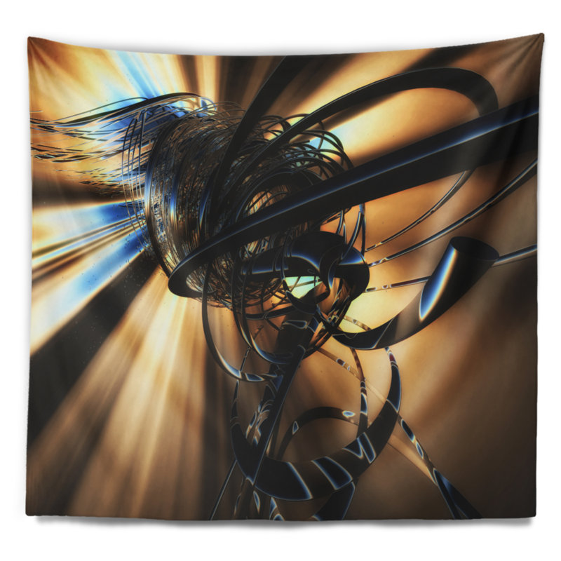 Polyester Tapestry, 50" H x 60" W