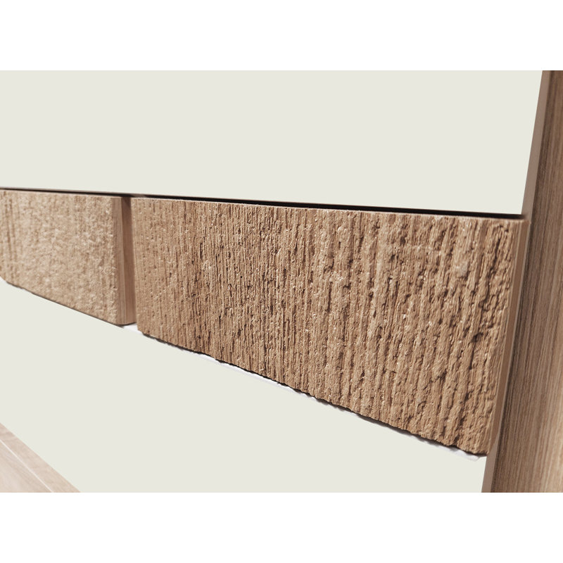 Azeline 2 Door Manufactured Wood Wardrobe