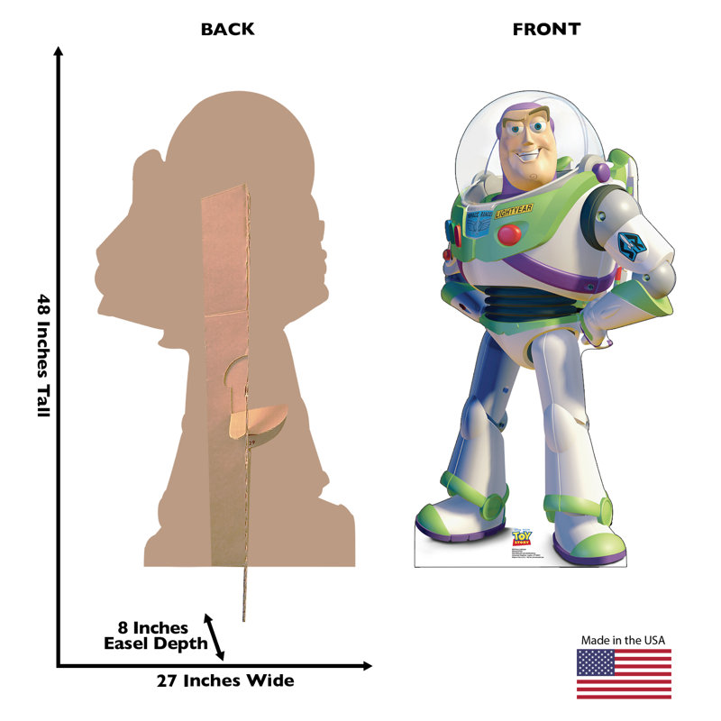 Buzz Lightyear Life-Size Cardboard Stand-Up Display