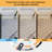 26-lights Rectangular Crystal Chandeliers Led Dimmable Light-220099965