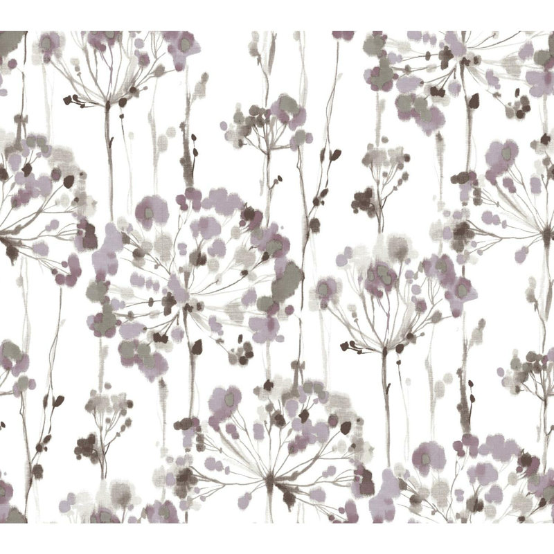 Papier peint Flourish, Mauve