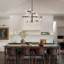 Luminaire spoutnik 30 lumières à intensité variable Mid-Century