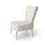 Chaise d'appoint pour enfants, animaux de ferme, fauteuil en velours jaune-1046556963