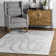 Tapis argent / gris