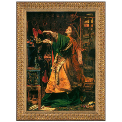 " Morgan Le Fay, 1864 " by Frederick Sandys