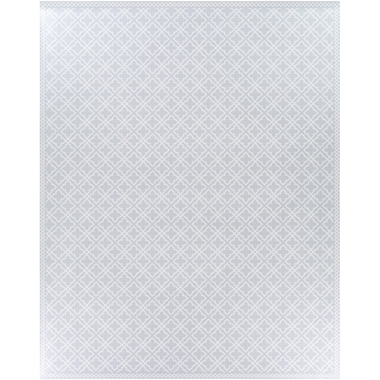 Bluejacket Vinyl Geometric Indoor Rug