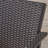 Outdoor St Chairs ( Of 2) - Pe With Iron Brown + Tan Stylish (2) & Seating
