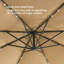 Parasol d'extérieur à DEL 10 pi