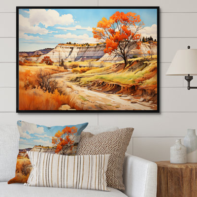 Canada Alberta Badlands III - reproduction sur toile