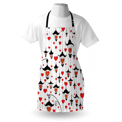 Valentine's Day Bib Apron