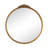 Accent oval decorative metal wall mirror living bathroom