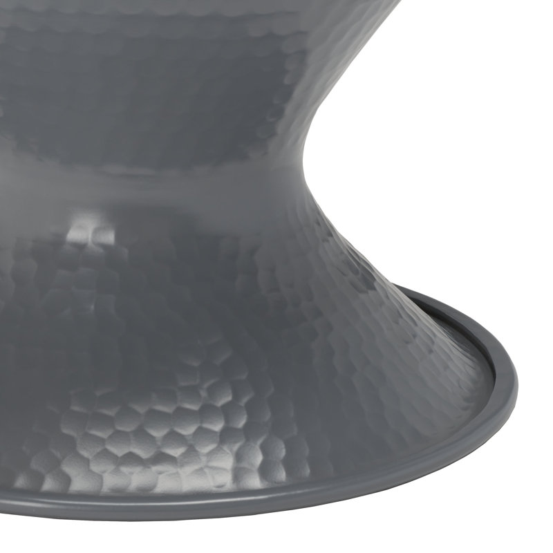 Tabouret d'appoint Oxley, Gris foncé