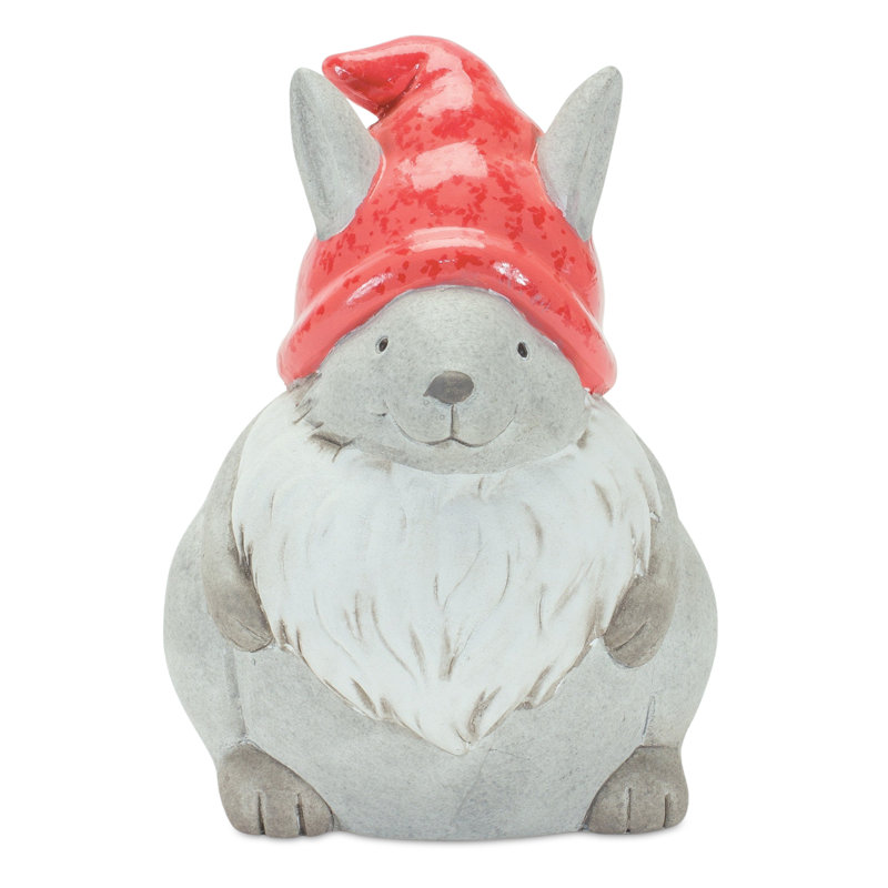 Ensemble de gnomes d'animaux en terre cuite 6 pièces Trinx Dnasia