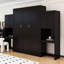 Grand lit escamotable avec bureau et armoires-678902488