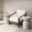 Ensemble de table basse et de table d'appoint 13 "modernes et imperméables pour l'intérieur et l'extérieur-648891440