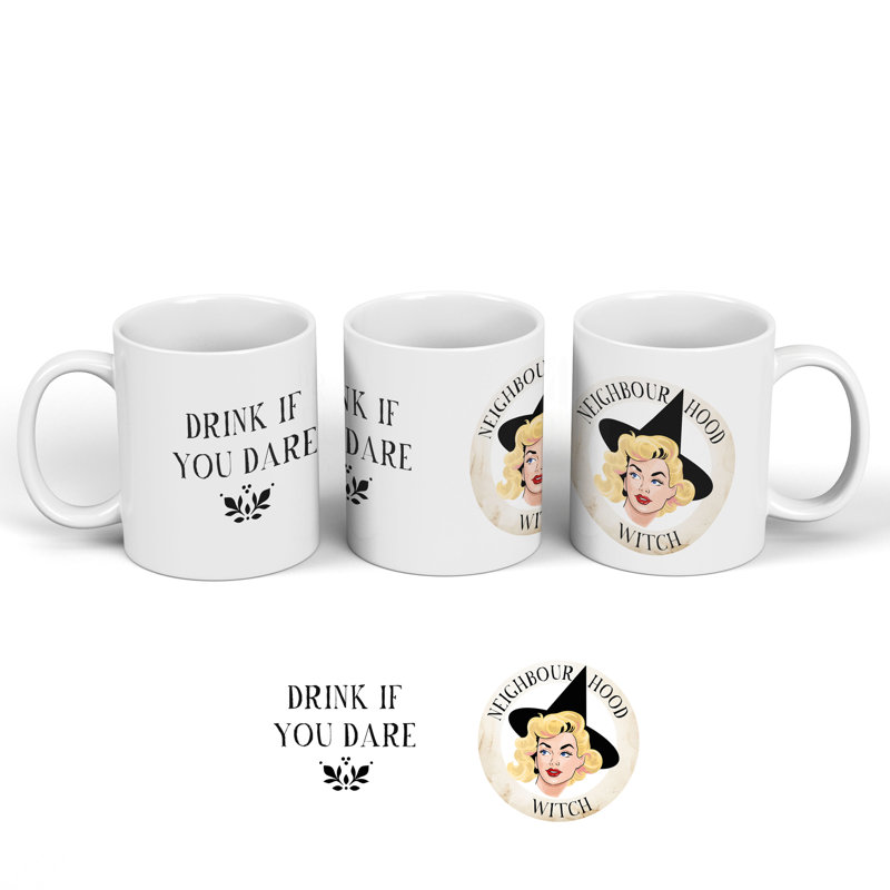 Neighbourhood Witch Humour Ceramic Classic Mug