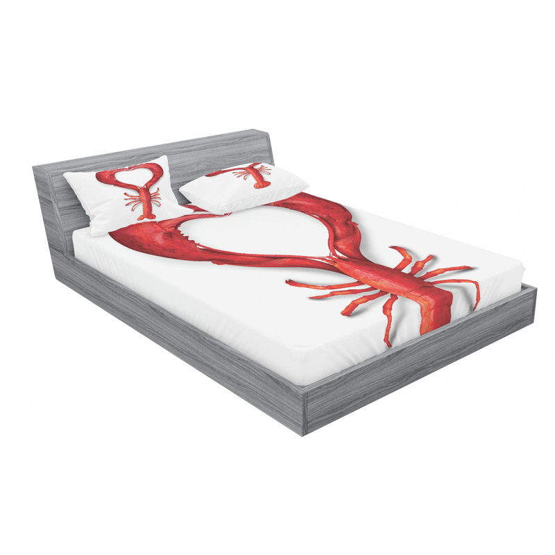 Ijlal Microfiber Sheet Set, Queen Sheet Set with Fitted Sheet