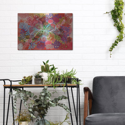 'Peachy2 by Noemi Ibarz, Metal Wall Art