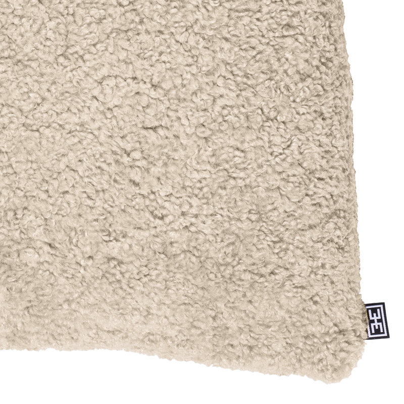 Palla Square Pillow Cover & Insert, 19.69" x 19.69", Canberra Sand