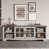 Blanc antique et bois gris est en rupture de stock