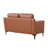 Turner 55.5" Square Arm Faux Leather Loveseat-97673895