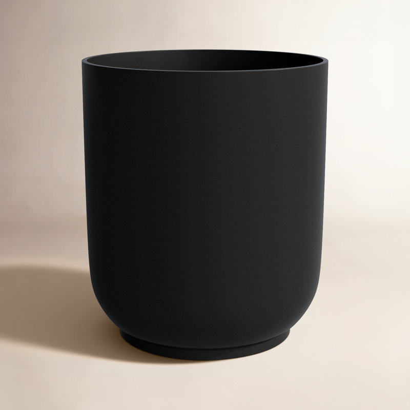 Pot à fleurs Pure Series, 1, Noir, H 19,75 po x l 18,5 po x P 18,5 po