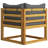 6 Piece Patio Lounge Set with Cushions-1338633224