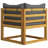 9 Piece Lounge Chair with Cushions-2101657670