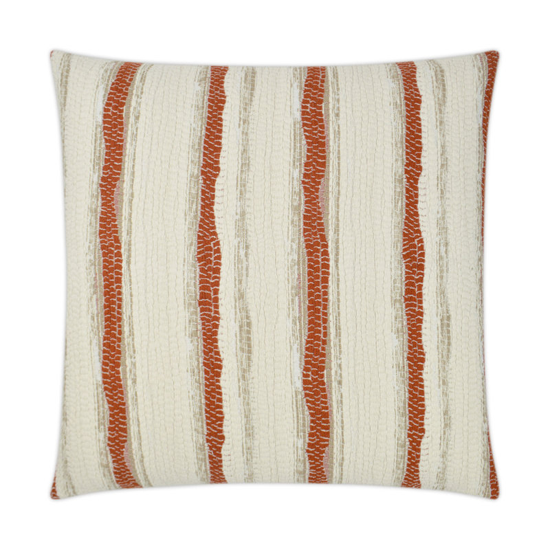 Rushmore Pillow Cover & Insert, Clay, Square 20"