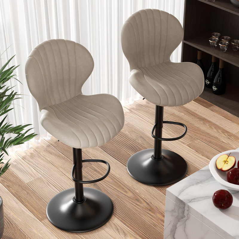 Salem Counter Stool, Beige, 2