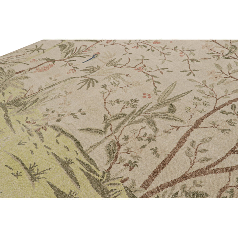 Hand Knotted Wool Rug
