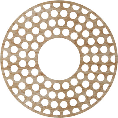 Médaillon de plafond en bois Fink