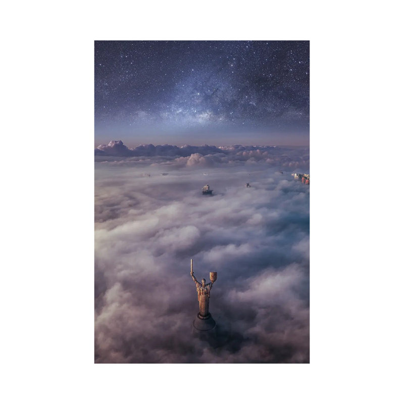 "L'Ukraine magique" par Brent Shavnore - reproduction de photo sur toile tendue, H 12 po x l 8 po x P 0,75 po