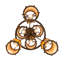 Derri 6 - Light Chandelier