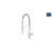Eurocube® Pull Out Single Handle Kitchen Faucet with SilkMove® and with Accessories-18944085