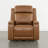 Dual Motor Genuine Leather Power Recliner with Power Headrest-120196773