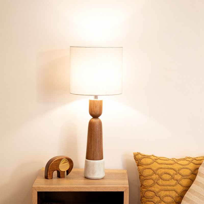 Famme Solid Wood Table Lamp