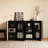 Retro-style storage sideboard cabinet