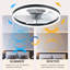 Ventilateur de plafond avec lumières DEL Draquan-99223054