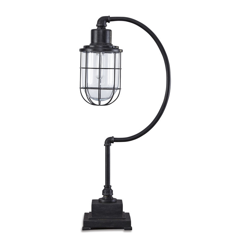 Thurso Glass,Metal Table Lamp