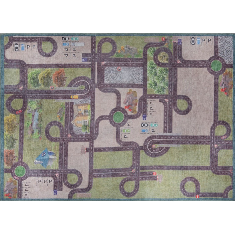 Tapis de couloir doux et durable, 100% polyester, 29,5 po x 59,1 po | Densité de 1850 g / m², hauteur des poils de 0,16 pouce | Polyester recyclé, lavable à la machine à 30 ° C | Idéal pour les vestibules et les espaces de vie