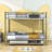 Twin Over Twin Metal Standard Bunk Bed With Twin Size Trundle-676351515