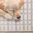 Elijas Looped Checkered Neutral Textured Cream Area Rug-1354811766