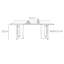 A granite dining table with ashwood legs-1053809445-1053809444
